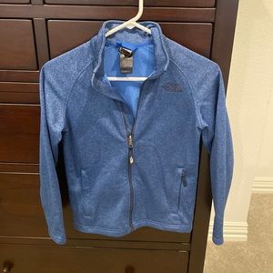 North face zip up jacket